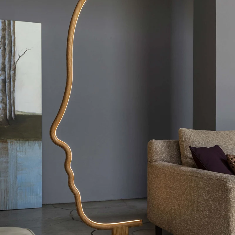 Floor Lamp VIS a VIS by Gregorio Facco for Mogg
