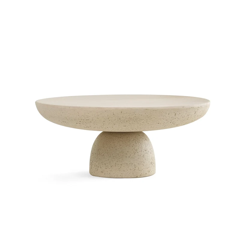 Coffee Table OLO Ivory by Antonio Facco for Mogg