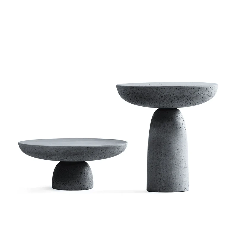 Coffee Table OLO Anthracite by Antonio Facco for Mogg