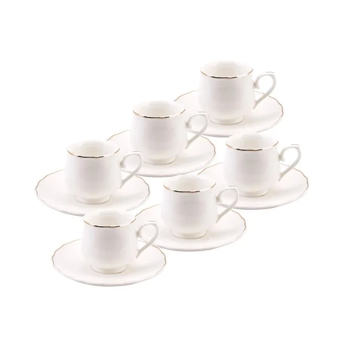 Karaca Beykoz 6-Personen-Kaffeetassenset, 80 ml