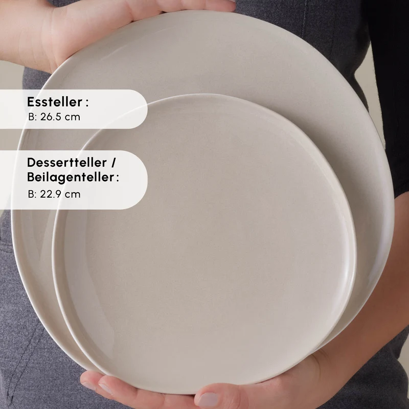 Karaca Earth Collection New Cupid 59-Teiliges 12-Personen Geschirrset