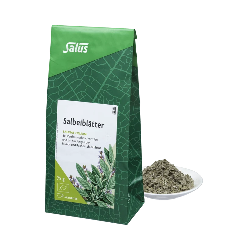 Salus Salbeiblätter Salviae folium Tee lose Bio 75g