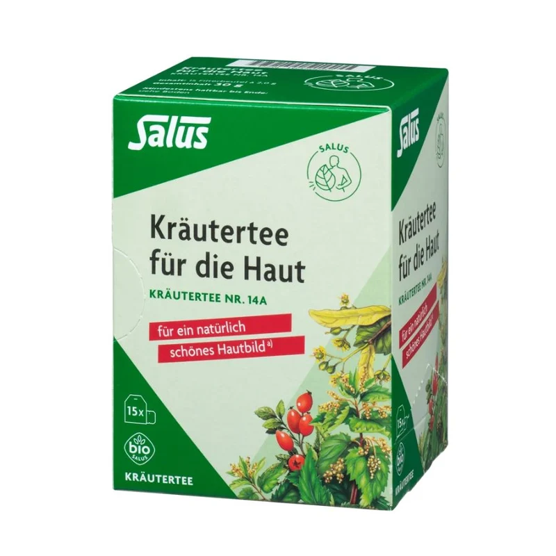 Salus Bio Kräutertee für die Haut Nr. 14 15 Filterbeutel