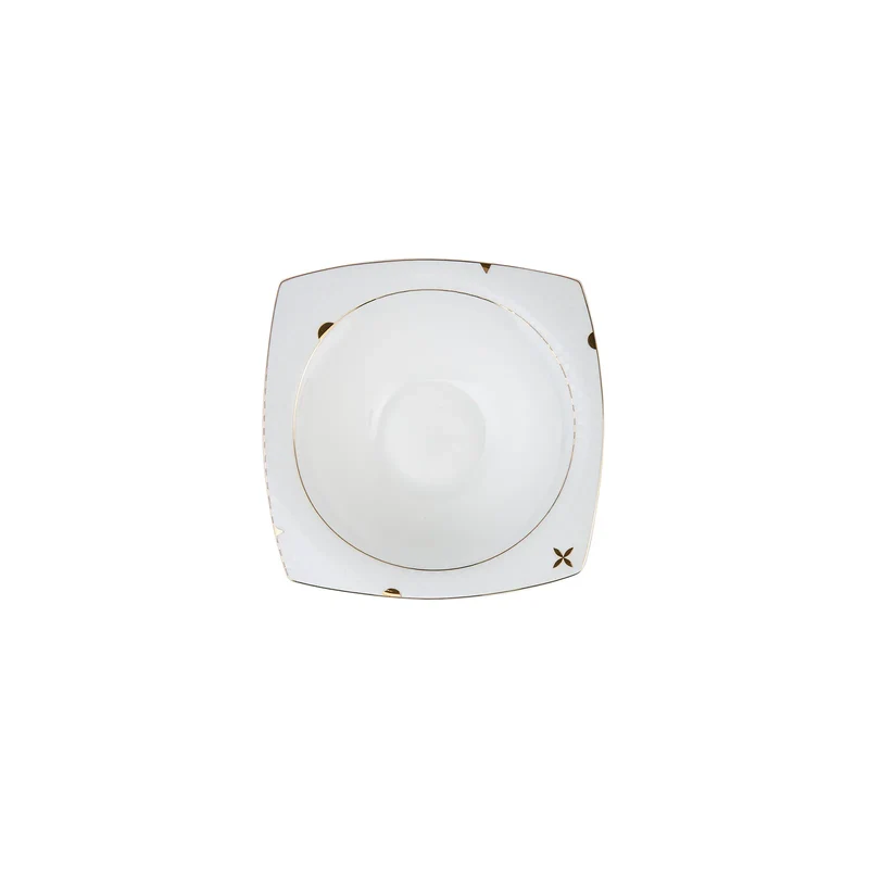 Karaca Fine Pearl Lyria 62-teiliges Geschirrset für 12 Personen