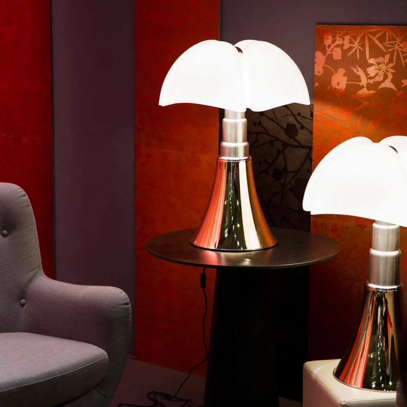 Table LED Lamp PIPISTRELLO MINI 35 cm by Gae Aulenti for Martinelli Luce