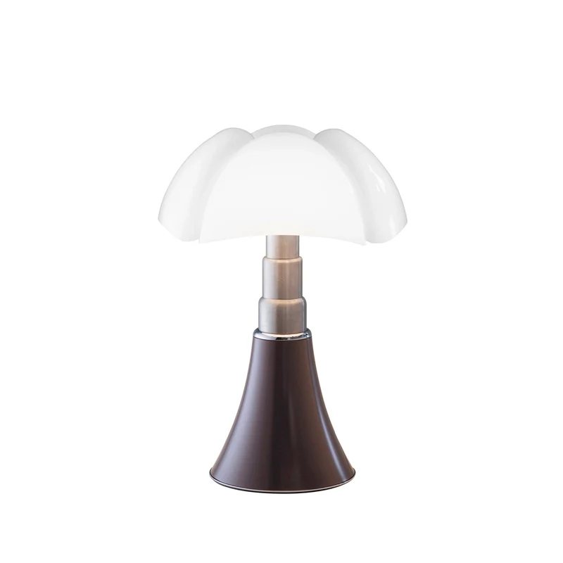 Table and Floor Lamp PIPISTRELLO 66-86 cm by Gae Aulenti for Martinelli Luce