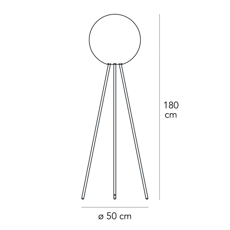 Floor Lamp PRIMA SIGNORA by Daniela Puppa for FontanaArte