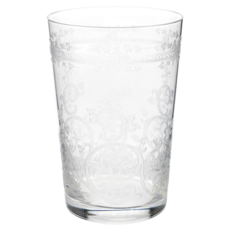 Wasserglas gerade Form
