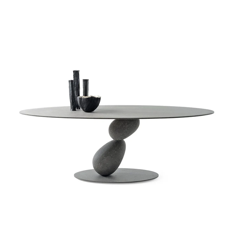 Oval Dining Table MATERA by Sebastiano Tosi for Mogg