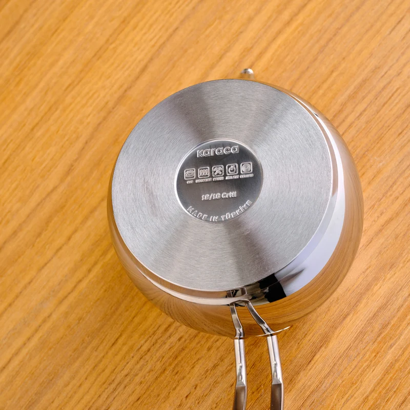 Karaca Belinay Mittelgroße Metall Teekannen Set