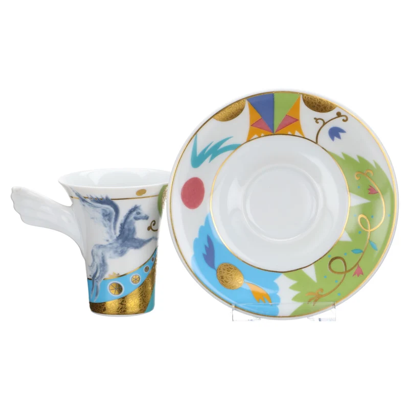 Espressotasse mit Untere Nr. 3 Mythos Y. Galgon