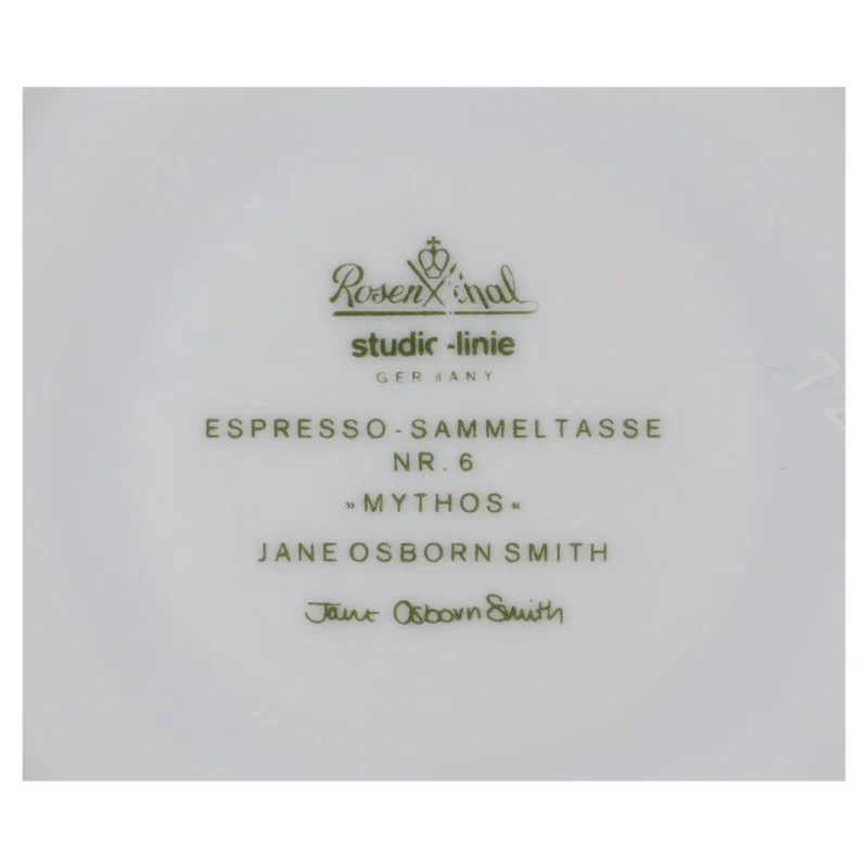 Untertasse Espresso Mythos Nr. 1 B. Wiinblad II. Wahl