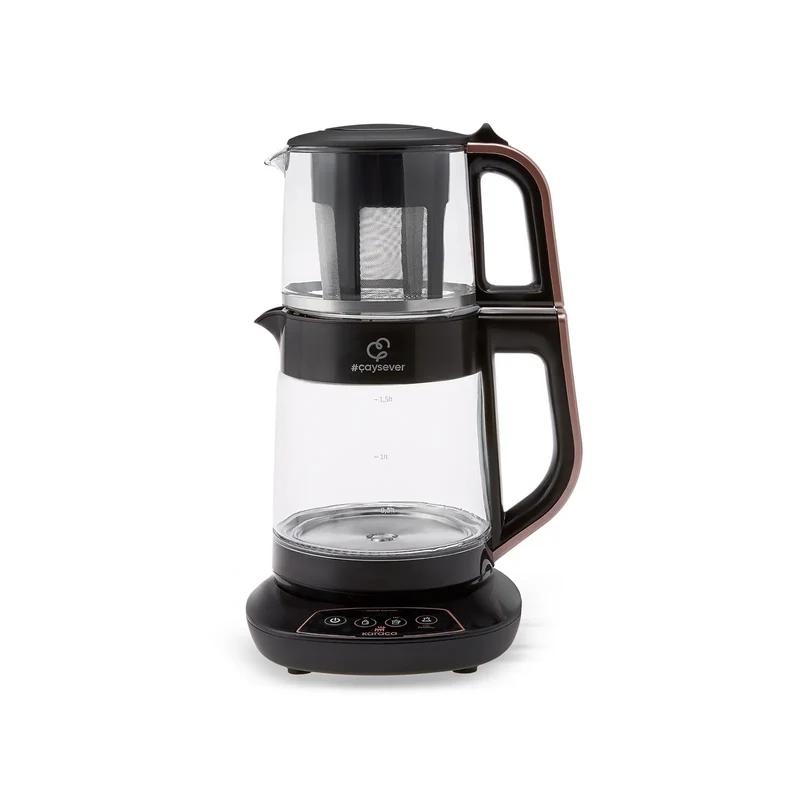 Teekocher und Wasserkocher mit 1700W, Rosegold