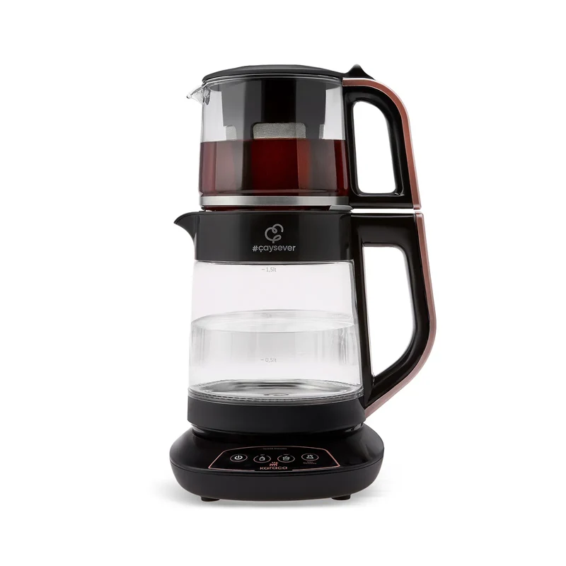 Teekocher und Wasserkocher mit 1700W, Rosegold