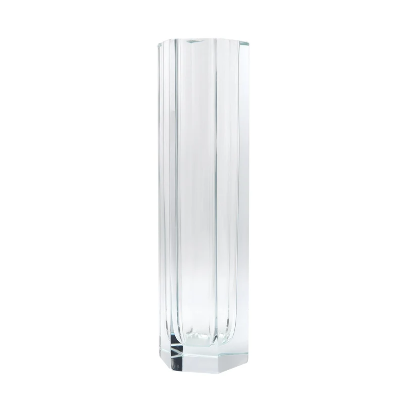 Murano Glass Vase HEXAGONAL XL by Alessandro Mandruzzato