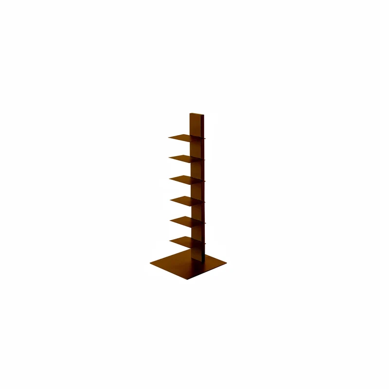 Bookcase SAPIENS CORTEN by Bruno Rainaldi for BBB Italia