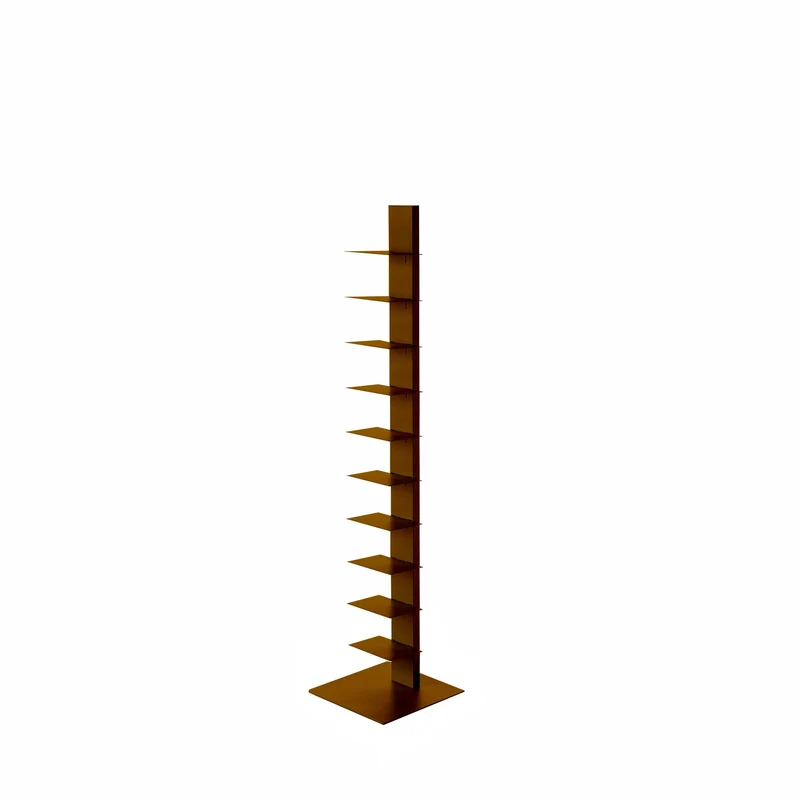 Bookcase SAPIENS CORTEN by Bruno Rainaldi for BBB Italia