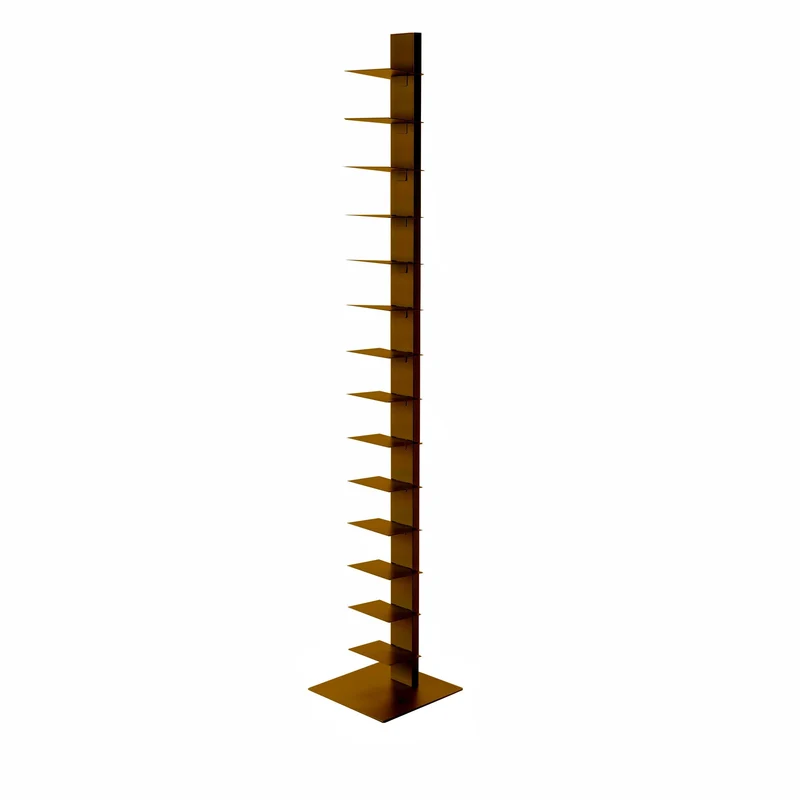 Bookcase SAPIENS CORTEN by Bruno Rainaldi for BBB Italia