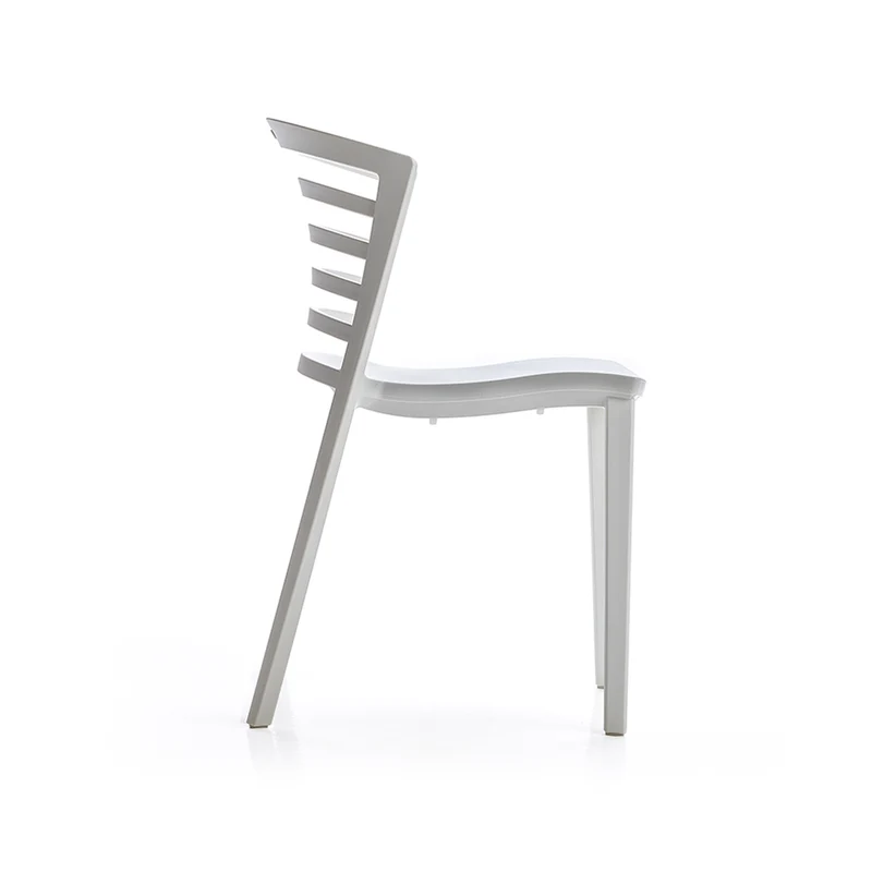 Stackable Polypropylene Chair VENEZIA by Favaretto & Partners for BBB Italia