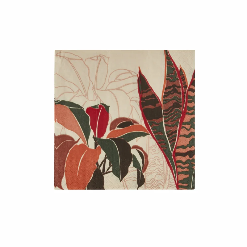 Karaca Home Autumn Papierservietten 20 Stück 33x33 cm