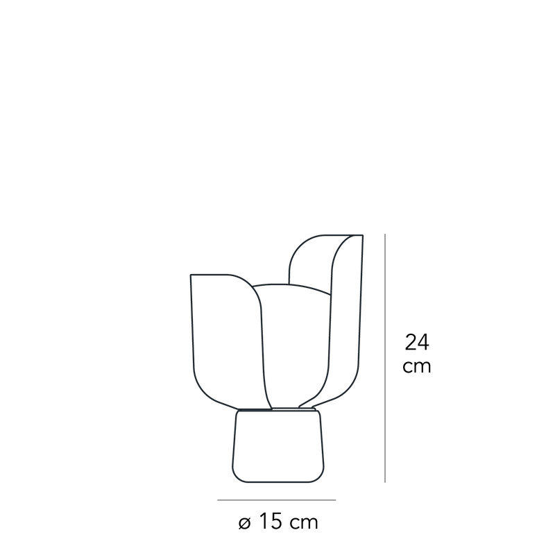 Table Lamp BLOM by Andreas Engesvik for FontanaArte