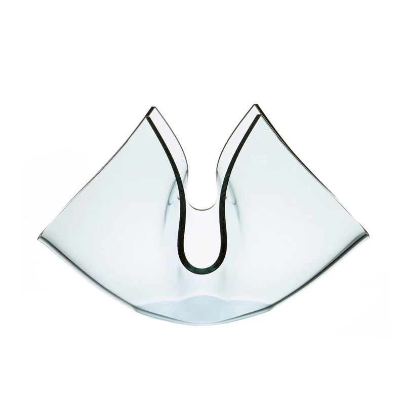 Glass Vase CARTOCCIO Q by Pietro Chiesa for FontanaArte