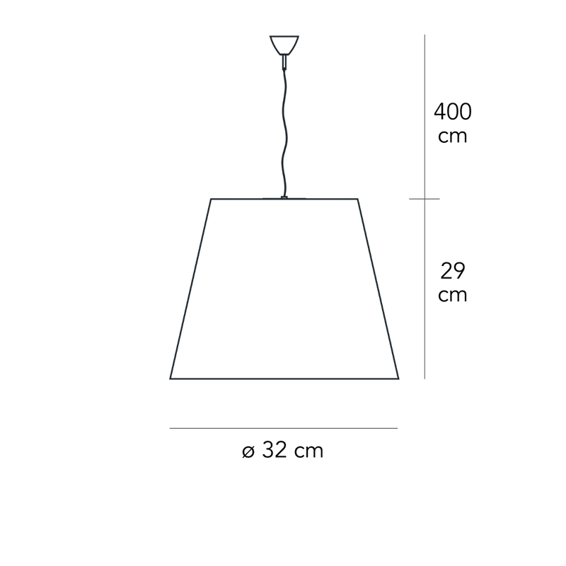 Suspension Lamp AMAX Small by Charles Williams for FontanaArte