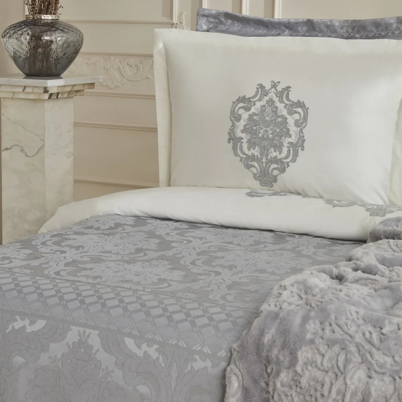 Karaca Home Tuğba 8-teiliges Private Hochzeitsset Silver