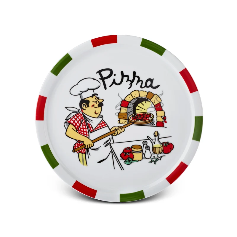 Karaca Napoly 5-teiliges 4-Personen Pizza-Set