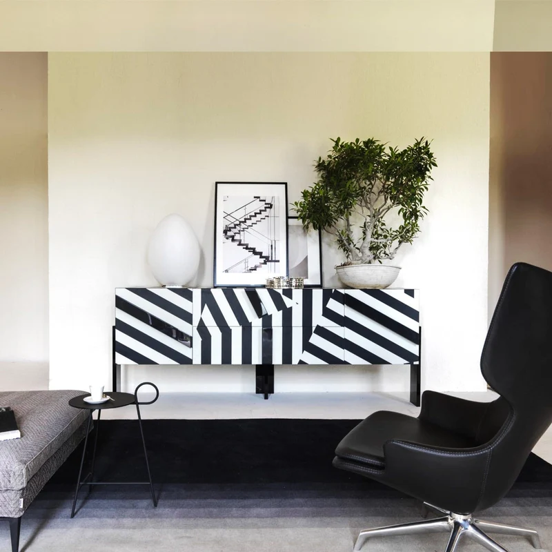 Cabinet ZIQQURAT 95x246 STRIPES by DriadeLab for Driade