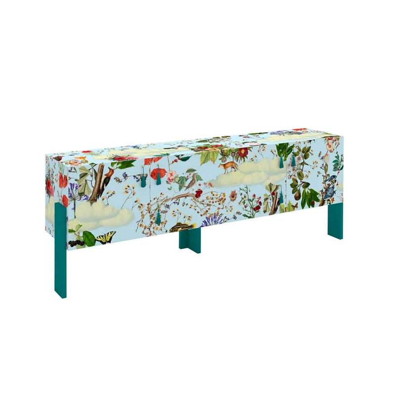Cabinet ZIQQURAT 95x246 FLOWERS by DriadeLab for Driade