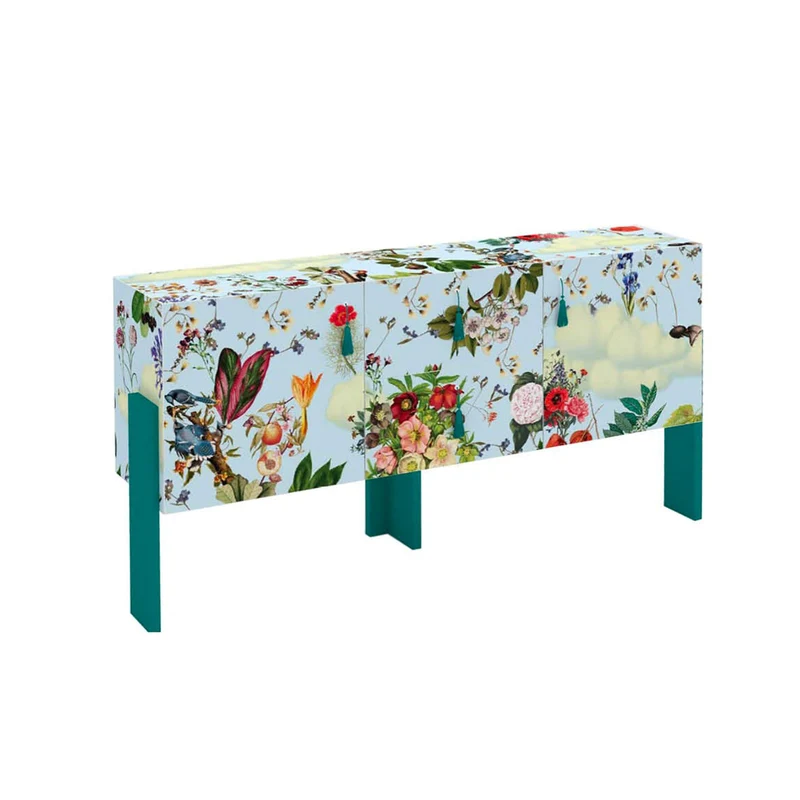 Cabinet ZIQQURAT 95x186 FLOWERS by DriadeLab for Driade