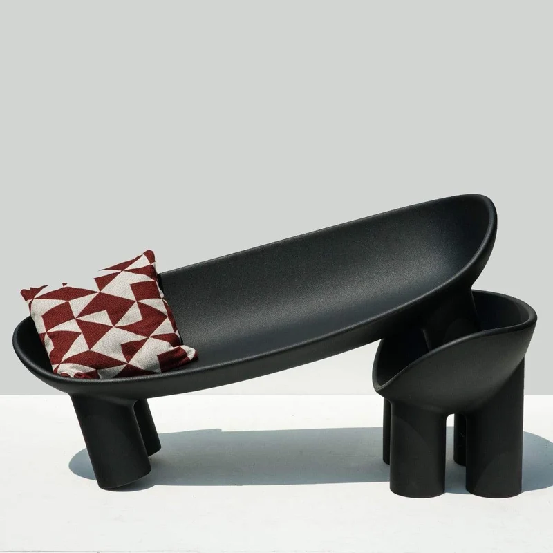 Two-Seater Sofa ROLY POLY by Faye Toogood for Driade