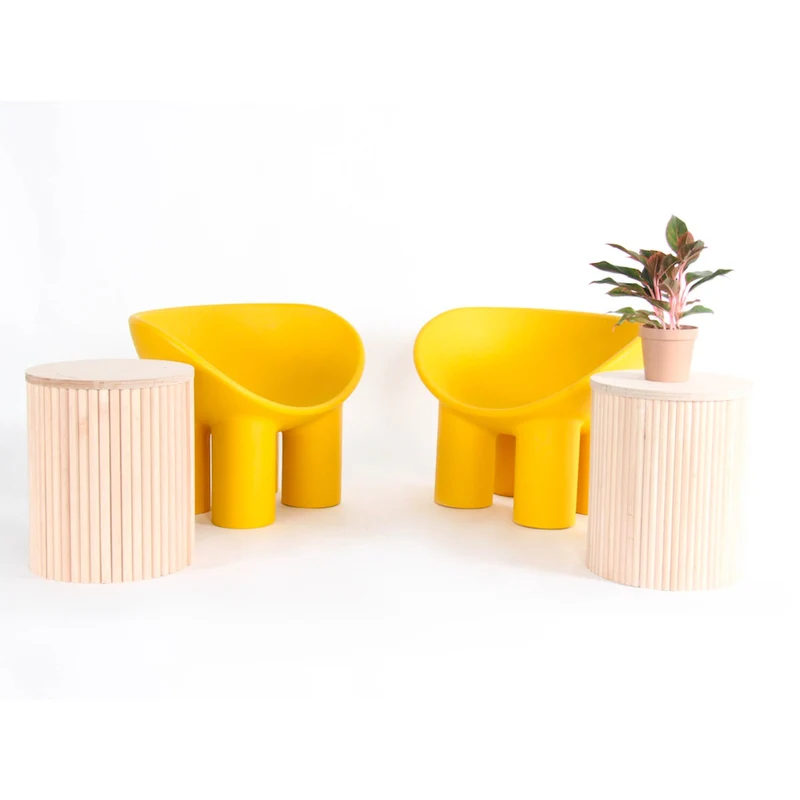 Armchair ROLY POLY by Faye Toogood for Driade