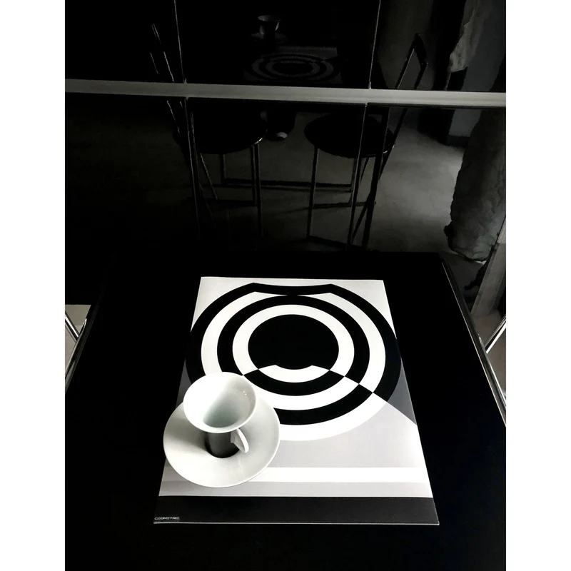 Vinyl Placemats CERCHI by Valeria Eva Rossi