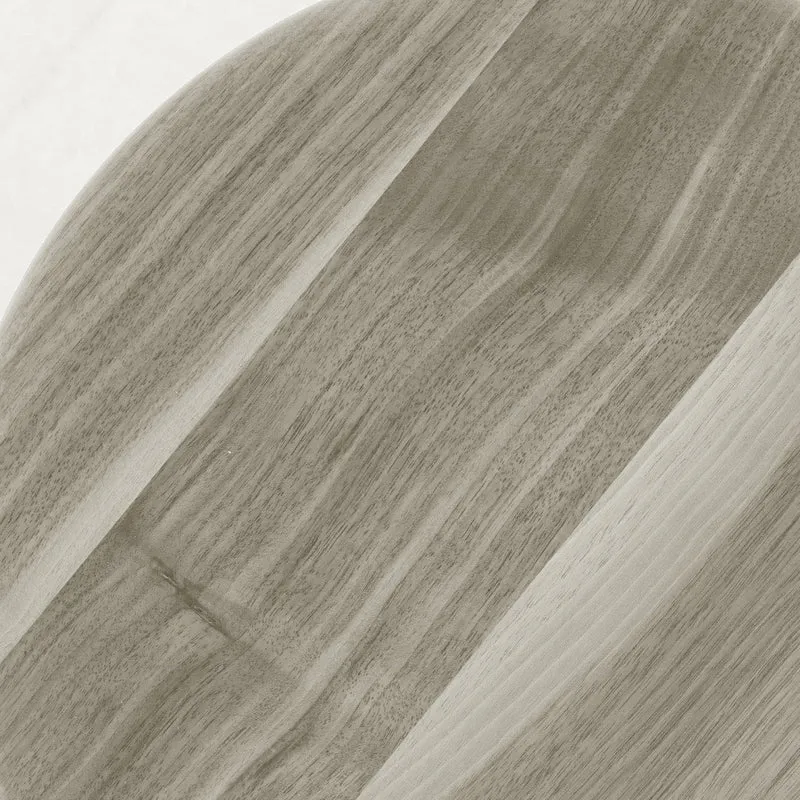 Walnut Wood Adjustable Stool INVITO Short by Dale Italia