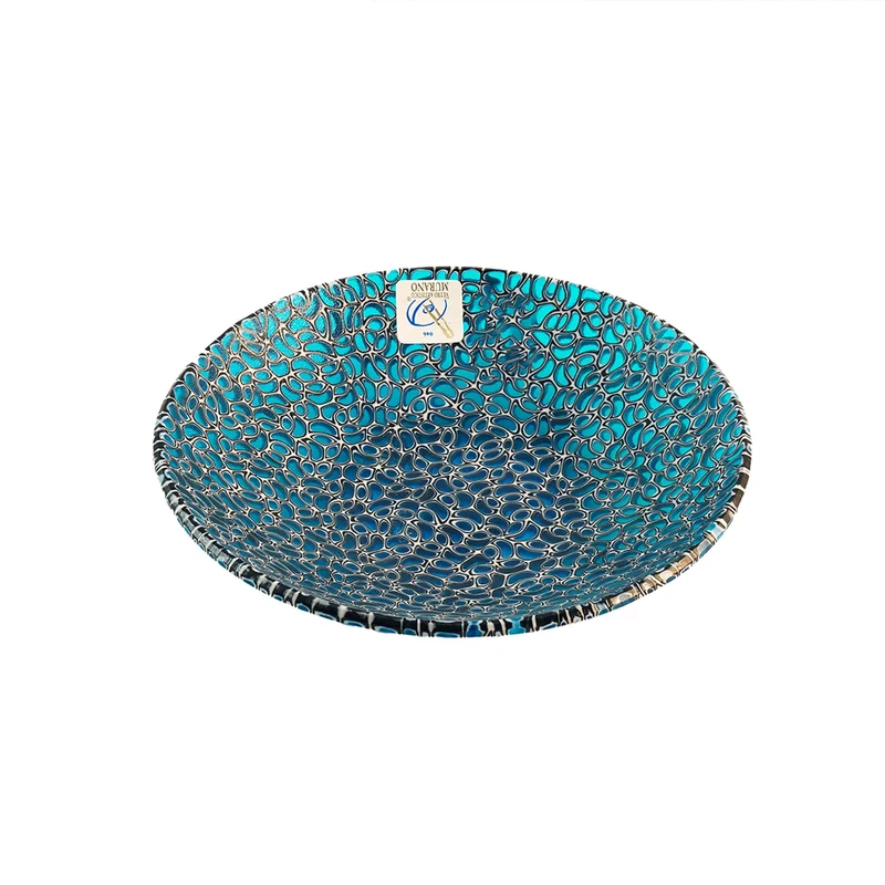 Murano Glass Centrepiece Blue MERLETTI by Panizzi Murano