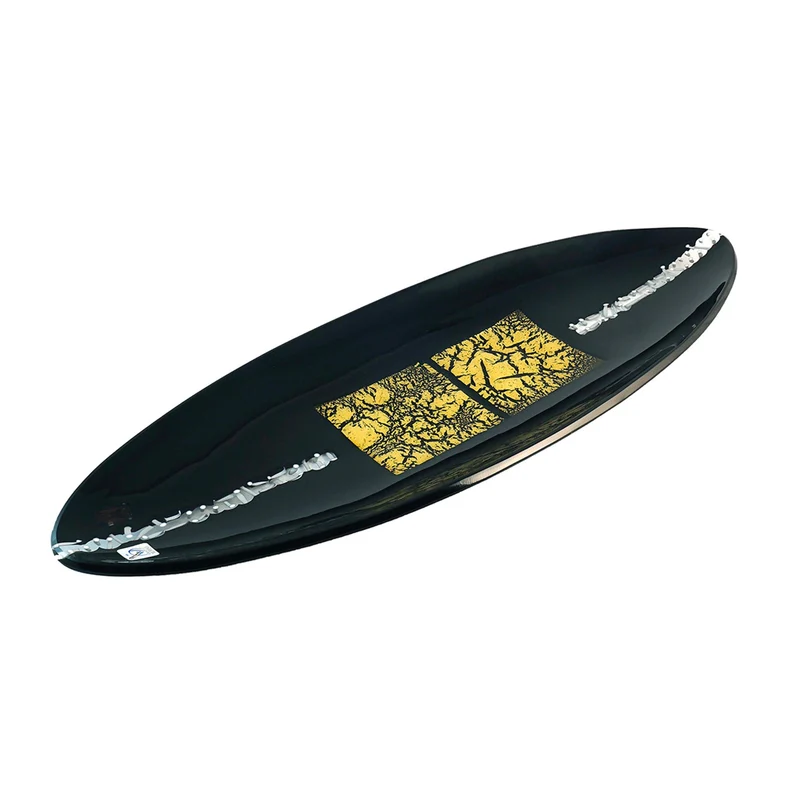 Murano Glass Centrepiece CANOA GOLD