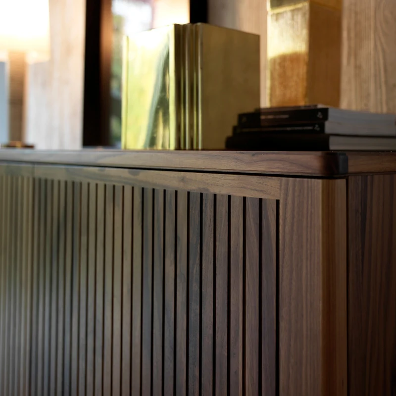 Walnut Wood Cabinet ELEVA by Dale Italia