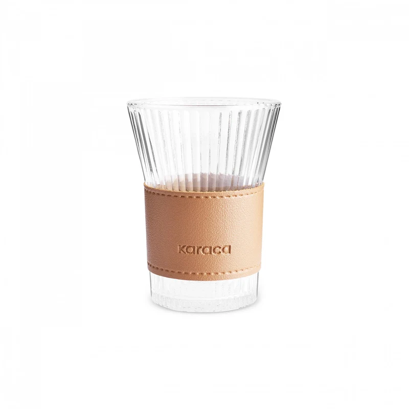 Karaca Leder Cool Touch Latte Glas 210 Ml Braun