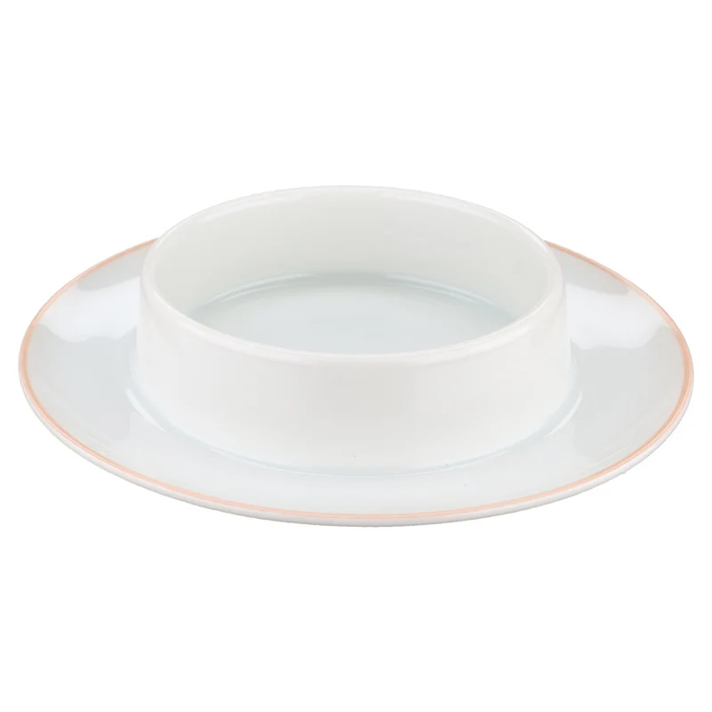 Butterdose rund klein rosa