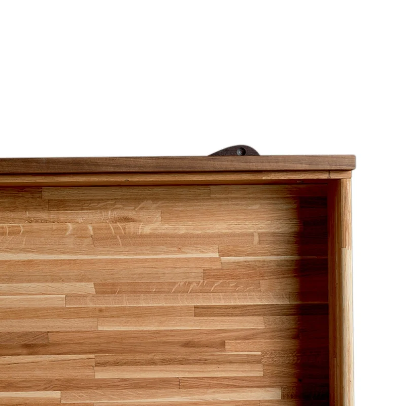 Walnut Wood Chest of Drawers BINARIO by Dale Italia