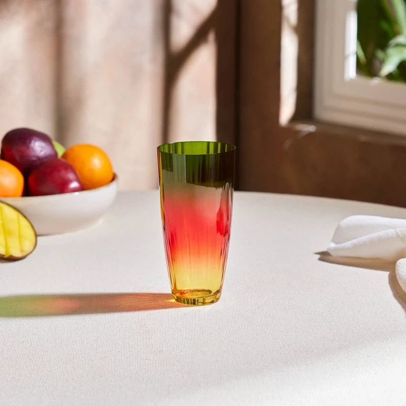 Karaca Dolce Wasserglas 350 Ml Grün