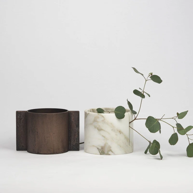 Marble Vase MECCANISMI Medium
