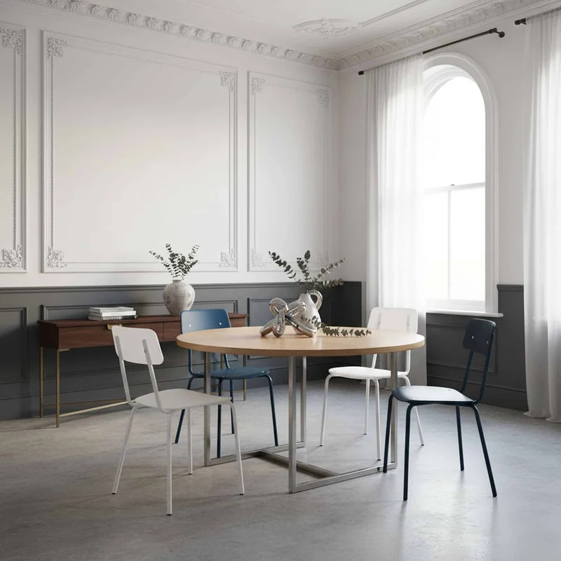 Metal Stackable Chair MOODERN by Lettera G
