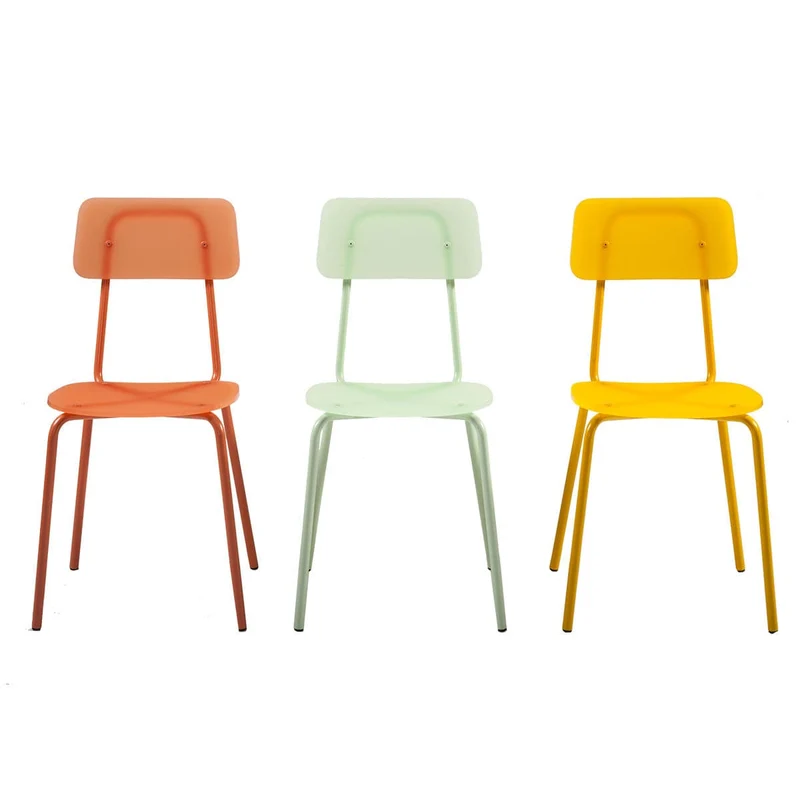 Metal Stackable Chair MOODERN by Lettera G