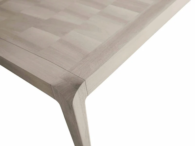 Extendable Walnut Wood Table SENTIERO by Dale Italia