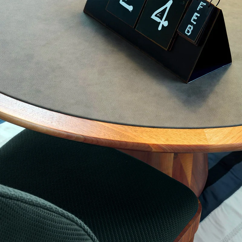 Wooden Round Table CONVIVIO by Dale Italia