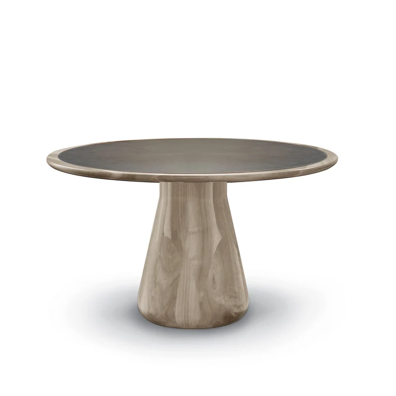 Wooden Round Table CONVIVIO by Dale Italia