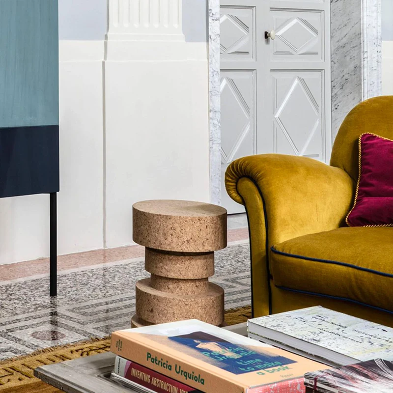 Cork Stool KING by Claudio Bitetti for Mogg